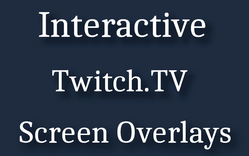 MTG Interactive Twitch Overlay
